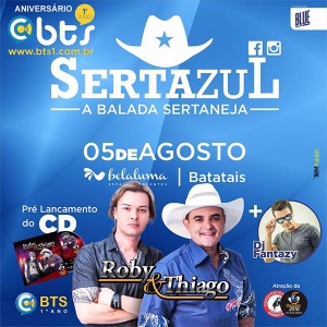 Aniversário da BTS – Sertazul A rádio que mais cresce em Batatais e toda região, em comemoração ao seu aniversário, ...