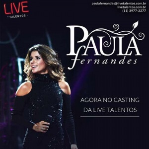 Paula Fernandes assina com o escritório da Live Talentos