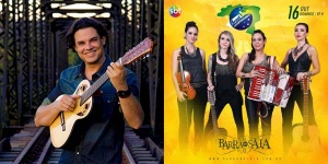 Programa Brasil Caminhoneiro (SBT) recebe banda feminina Barra da Saia, confira!