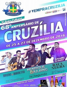 Confira aqui a programação completa da Festa de Cruzília 2016 – Ingressos e Shows A Festa de Cruzília 2016, que chega para ...