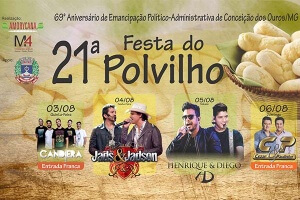 Confira a programação completa da Festa do Polvilho 2017 - Conceição dos Ouros (MG)