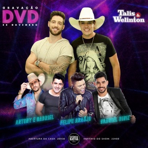 Talis e Welinton anunciam a gravação de DVD com grandes participações especiais! Os sertanejos Talis e Welinton anunciaram através de suas ...