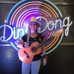 A cantora Bruna Viola foi destaque no primeiro Ding Dong de 2018. O quadro faz parte do Domingão do Faustão ...